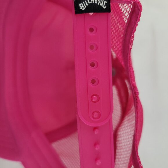 Billabong Hat Pink Mesh Cabo San Lucas Snapback One Size Adjustable - Picture 6 of 12